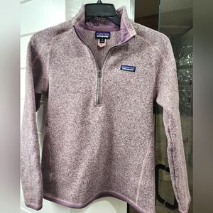 Patagonia Women's better sweater in lavender.   Size Womens Medium.